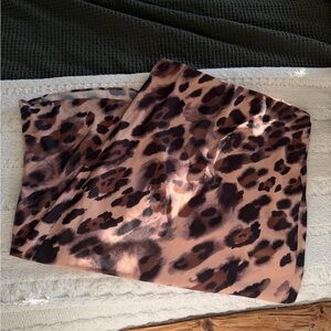 Leopard Print MaxiSkirt